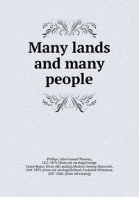 Many lands and many people