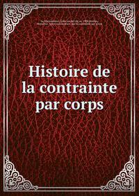 Histoire de la contrainte par corps