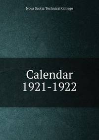 Calendar. 1921-1922