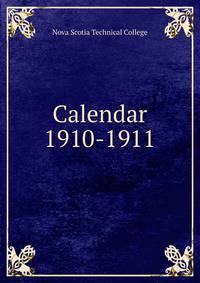 Calendar. 1910-1911