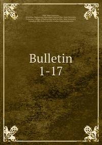 Bulletin. 1-17