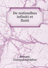 De notionibus infiniti et finiti