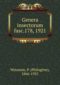 Genera insectorum. fasc.178, 1921