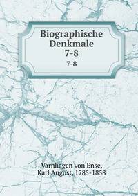 Biographische Denkmale. 7-8