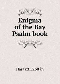 Enigma of the Bay Psalm book