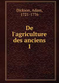De l'agriculture des anciens