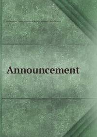 Announcement