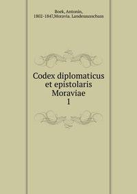 Codex diplomaticus et epistolaris Moraviae. 1
