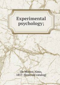 Experimental psychology;