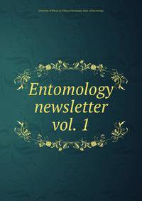Entomology newsletter. vol. 1
