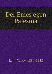 Der Emes egen Palesina