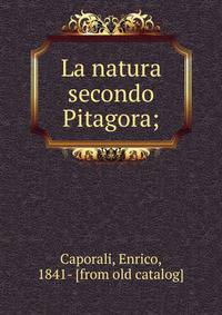 La natura secondo Pitagora;
