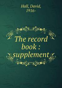 The record book : supplement