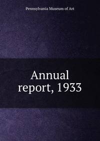 Annual report, 1933