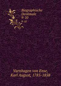 Biographische Denkmale. 9-10