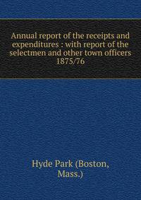 Annual report of the receipts and expenditures : with report of the selectmen and other town officers. 1875/76