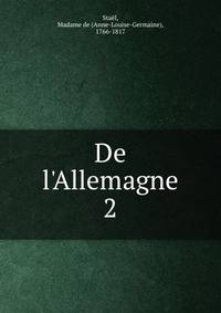 De l'Allemagne