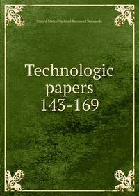 Technologic papers. 143-169
