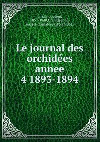 Le journal des orchides. annee 4 1893-1894