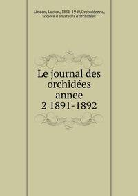 Le journal des orchides. annee 2 1891-1892