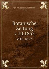 Botanische Zeitung. v.10 1852