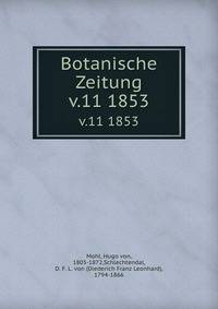 Botanische Zeitung. v.11 1853