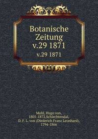 Botanische Zeitung. v.29 1871