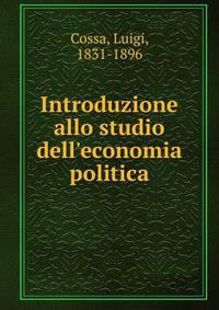 Introduzione allo studio dell'economia politica