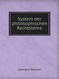 System der philosophischen Rechtslehre