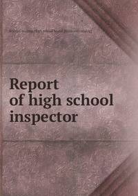 Report of state high school inspector for 1920-21