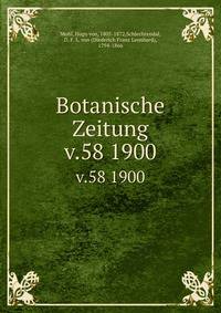 Botanische Zeitung. v.58 1900