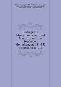 Beitrge zur Meeresfauna der Insel Mauritius und der Seychellen. Mollusken, pg. 181-352