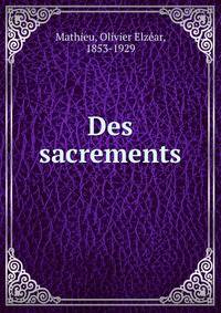Des sacrements
