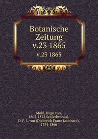 Botanische Zeitung. v.23 1865