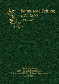 Botanische Zeitung. v.21 1863