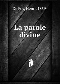 La parole divine