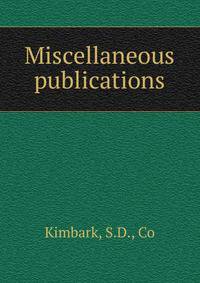 Miscellaneous publications