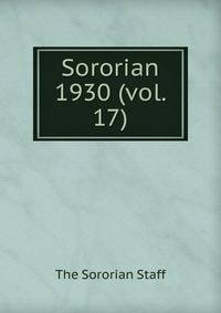 Sororian. 1930 (vol. 17)