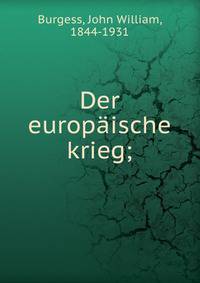 Der europ?ische krieg;