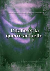 L'Italie et la guerre actuelle
