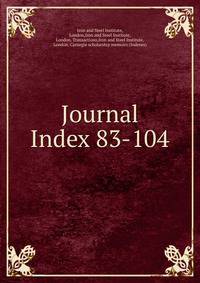 Journal. Index 83-104
