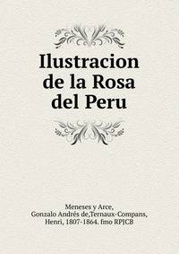Ilustracion de la Rosa del Peru.