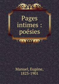 Pages intimes : po?sies