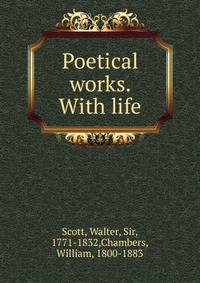 Poetical works. With life