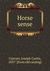 Horse sense