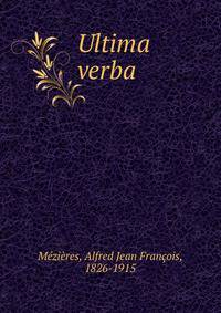 Ultima verba