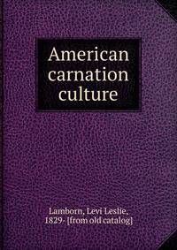 American carnation culture