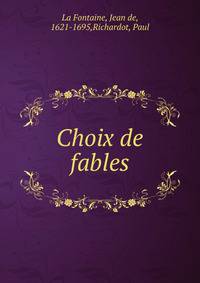 Choix de fables