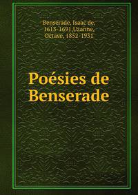 Poesies de Benserade