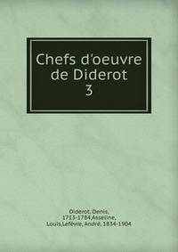 Chefs d'oeuvre de Diderot